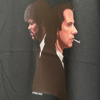 Pulp Fiction Vince & Jules Printed Tee In Black