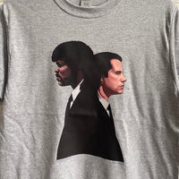 Pulp Fiction Vince & Jules Printed Tee In Grey