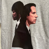 Pulp Fiction Vince & Jules Printed Tee In Grey