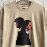 Pulp Fiction Vince & Jules Printed Tee In Sand