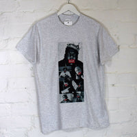 RIP Rappers Printed Tee In Grey