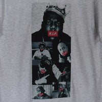 RIP Rappers Printed Tee In Grey