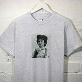 Robin Williams Smoke Printed Tee In Grey