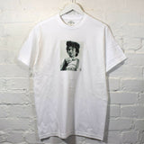 Robin Williams Smoke Printed Tee In White