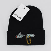 Run The Jewels Roll Up Beanie In Black