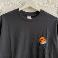 Scarface Embroidered Long Sleeve Tee In Black