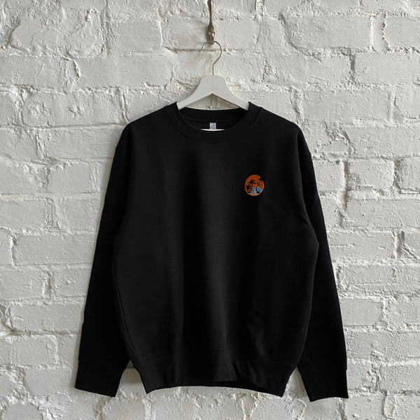 Scarface Embroidered Sweatshirt In Black