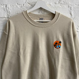 Scarface Embroidered Sweatshirt In Sand