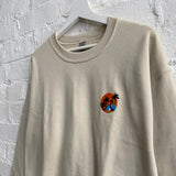 Scarface Embroidered Sweatshirt In Sand