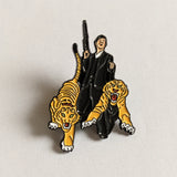 Scarface Tigers Enamel Pin