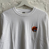 Scarface Embroidered Long Sleeve Tee In White
