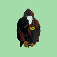 Shaolin Hood Enamel Pin