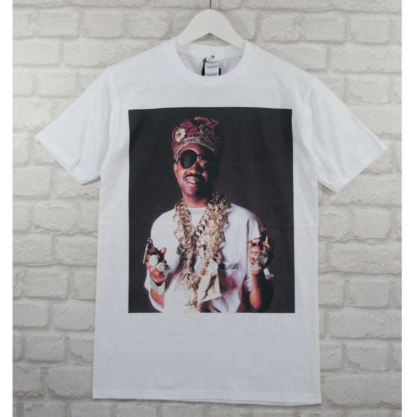 Slick Rick Crown Jewels Printed Tee In White