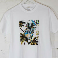 Snoop Dogg Collage Printed Tee In White