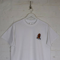 Snoop Dogg Embroidered Tee In White