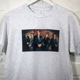 Sopranos Mobsters Printed Tee In Grey