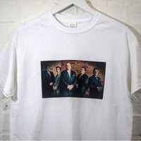 Sopranos Mobsters Printed Tee In White