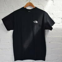 The Ghost Face Embroidered Tee In Black