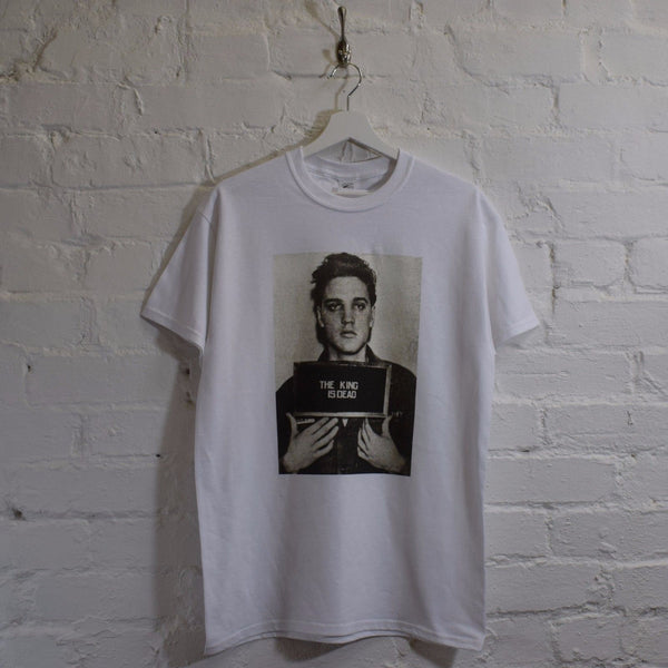 The King Is Dead Printed Tee In White