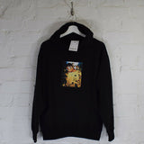 Travis Scott Butterfly Printed Hoodie In Black