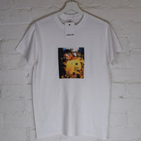 Travis Scott Butterfly Printed Tee In White