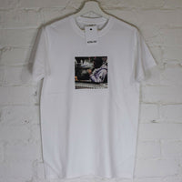 Travis Scott Stoned Studio Printed Tee In White