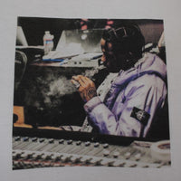 Travis Scott Stoned Studio Printed Tee In White
