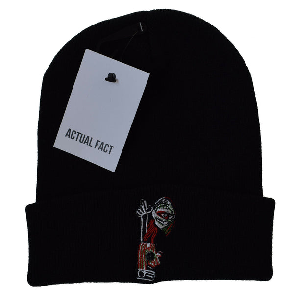 Tribe Called Quest Roll Up Beanie In Black