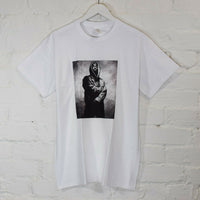 Tupac Hood Printed Tee In White