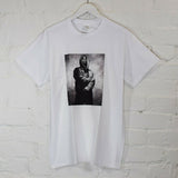 Tupac Hood Printed Tee In White