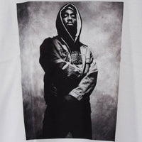 Tupac Hood Printed Tee In White