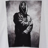 Tupac Hood Printed Tee In White