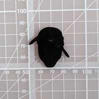 Tupac Skull Enamel Pin