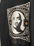 Tupac Thug Life Memorial Printed Tee In Black