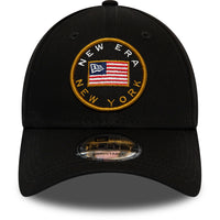 New Era US Flag Pack 9Forty New York Navy Curve Peak Cap