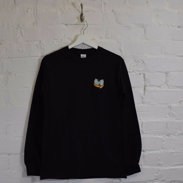 Wu Green Donut Embroidered Sweatshirt In Black