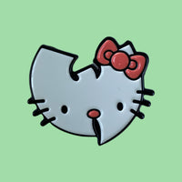 Wu Kitty Enamel Pin