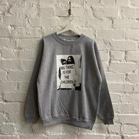 ODB & Lennon For The Children Printed Sweatshirt In Grey