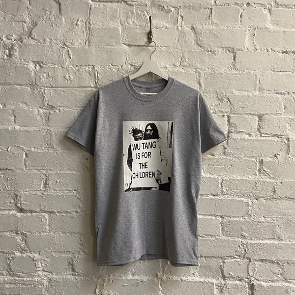 ODB & Lennon For The Children Printed Tee In Grey