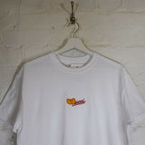 Wucci Embroidered Tee In White