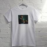 Young Kanye Piano Printed Tee In White