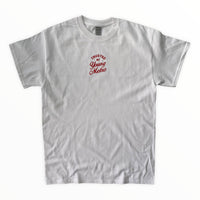 Young Metro Embroidered Tee In White