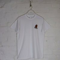 Snoop Dogg Embroidered Tee In White